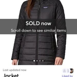 Patagonia Women's Black Puffer Coat